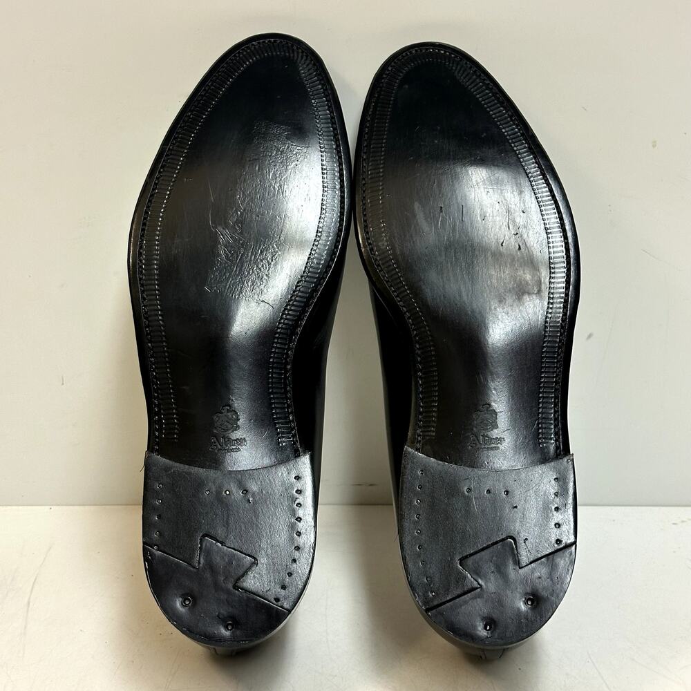 NWOT Todd Snyder X Alden Venetian Leather Loafer Black Calf Made in USA 13 D - Picture 2 of 7